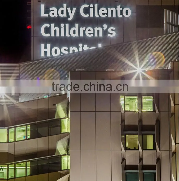High bright large plastic led sign module epoxy led sign light