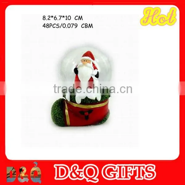 Poly Snow Globe, Christmas Snow Globe, Glass Snow Globe