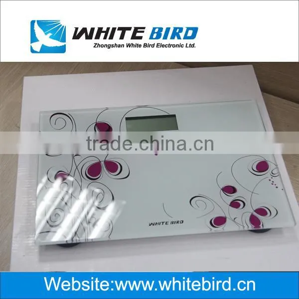 150kg/0.1kg tempered glass electronic digital personal household bathroom scale
