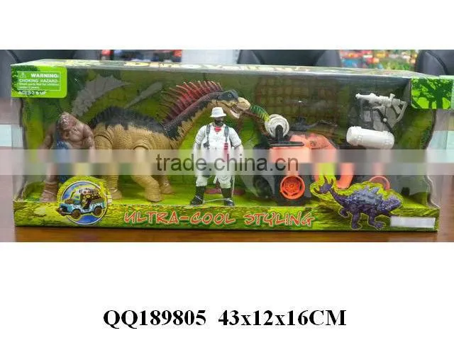 Dinosaur play set, funny animal toy, plastic toy