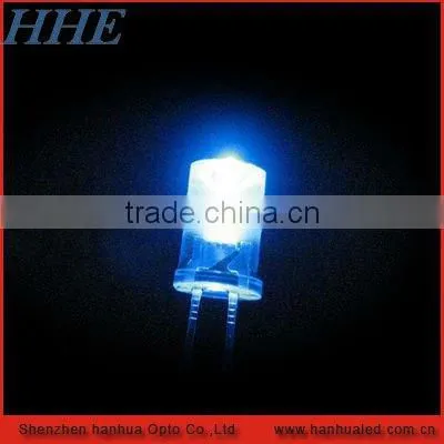 4.0*5.0*7.0 mm oval led diode (white transparent )