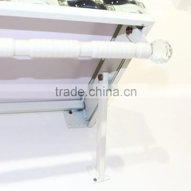 Elegant durable garment wall display racks for cloth display