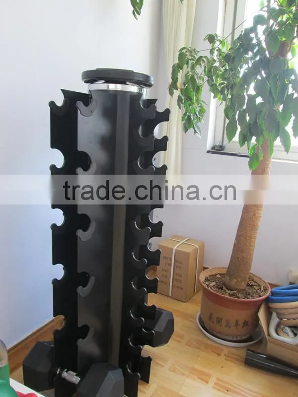 2015 new 16 Pairs Pro-Style Vertical Dumbbell Rack (1-10kg, 12.5-50kg Dumbbells)