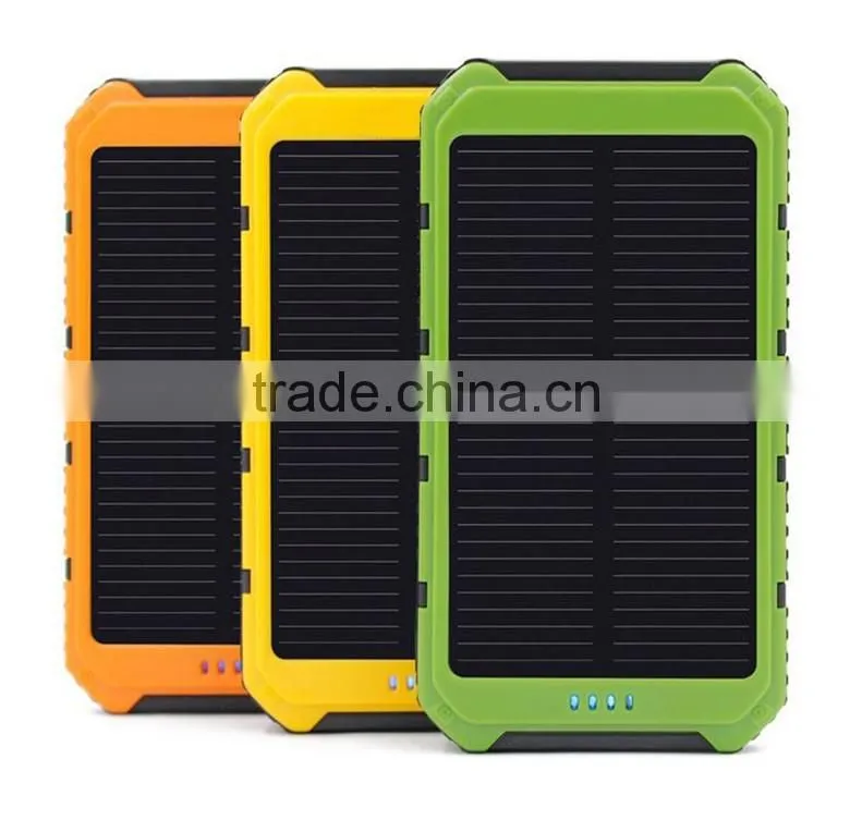 Wholesales solar energy power bank 10000MAH