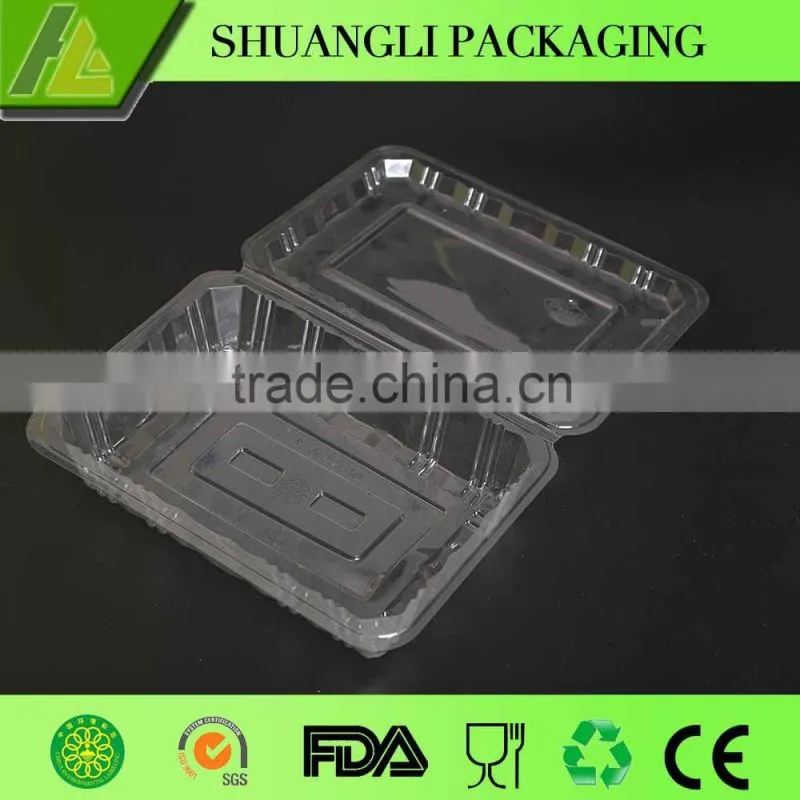 Professional customized plastic clear transparent clamshell packaging