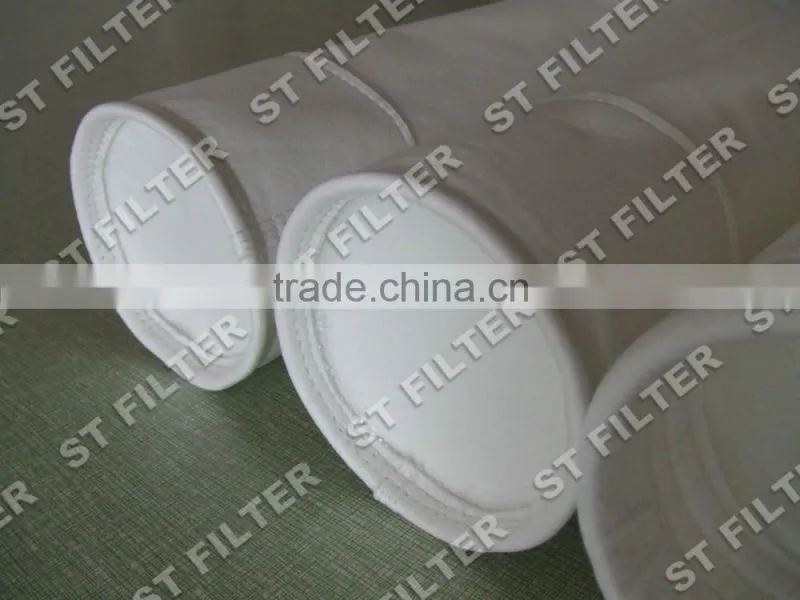 dacron filter bag for cemmet industry,Dia 130*5500mm