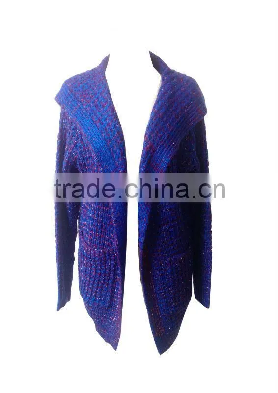 2014 new fashion cardigan sweater lady coat