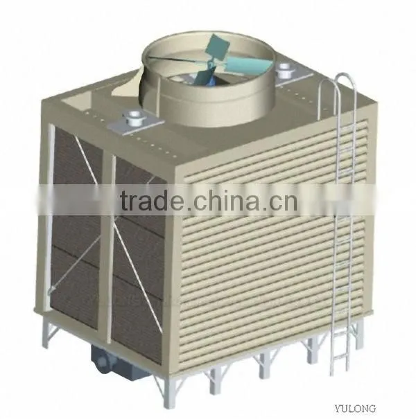 Round cooling tower for water treatment