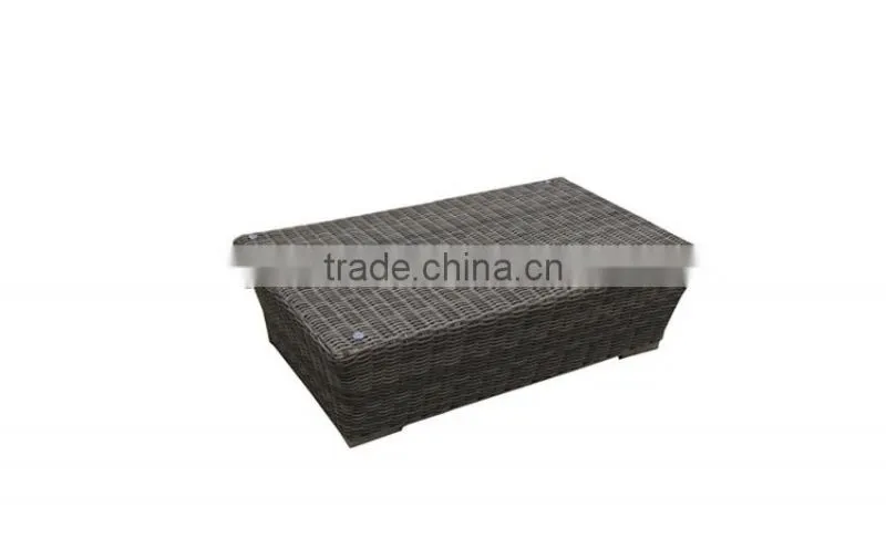 ON SALE WICKER RATTAN ALUMINIUM TABLE OUTDOOR