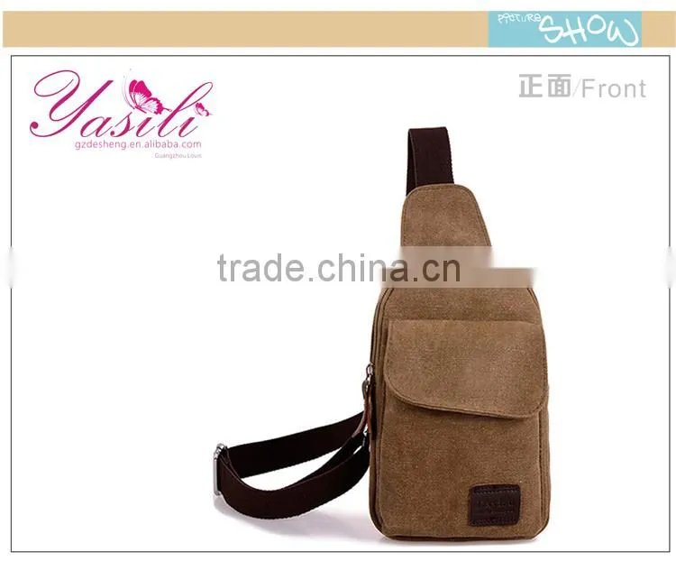 canvas travel shoulder bag customized fashionable canvas bag cotton canvas shoulder bag