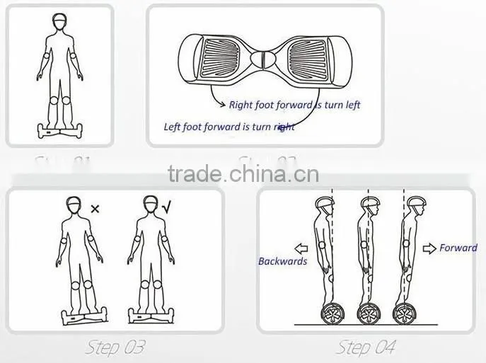 OT- 2016 Newest Design 8 Inch Mini two wheels smart electric balance scooter UK EU X shape CE FCC Rohs UL2272 UL 2272 MSDS