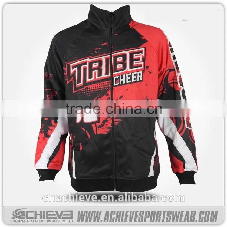 Full sublimated print winter jacket custom made bomber jacket wholesale high quality jacket