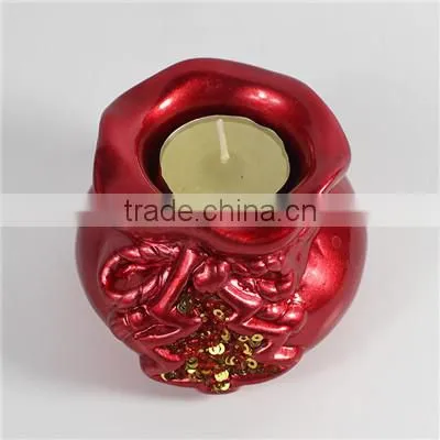 8*6cm ceramic candlestick