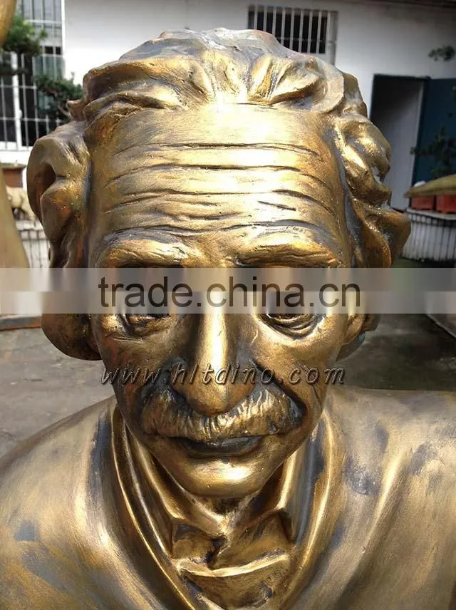 HLT Famous figure statue of Einstein sculpture