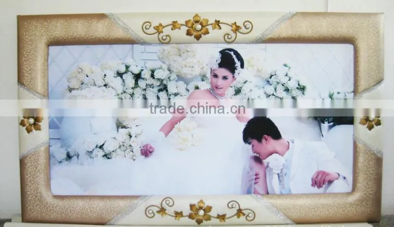 top-quality Pu Leather Wedding Photo Album, Customized Logo Photo Album, Photo Album For Decoration