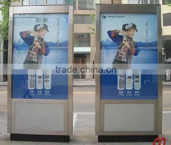 outdoor advertising scrolling led lightbox