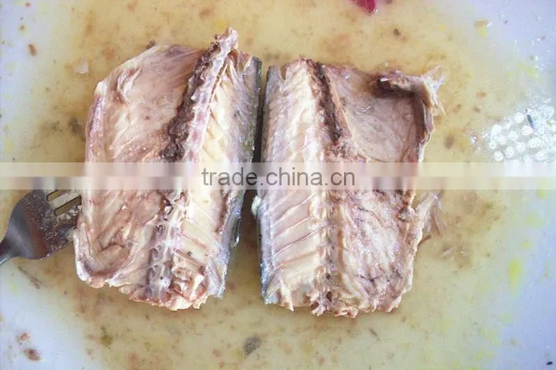 manufacturer canned jack mackerel in natural oil for Chile
