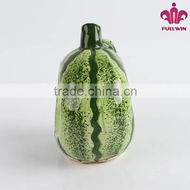 Creative ceramic napkin ring holder with watermelon design