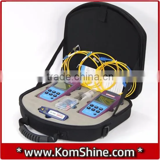 KLT-25M FTTH Toolkit Fiber Loss Tester Optical Power Meter+ Optical Light Source Laser Source 10km 1mW