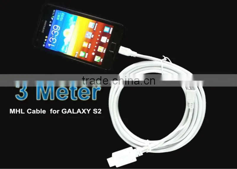 MHL Micro USB To HDMI Male Adapter Cable for S2 II i9100 Galaxy