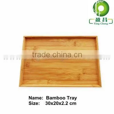 eco-friendly mini bamboo sauce plate