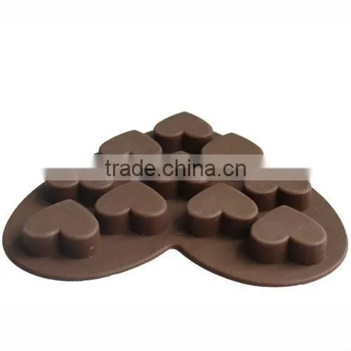 Heart Shaped Chocolate Silicone Cake Mould for Baking
