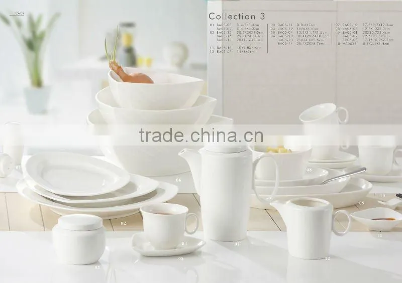 chaozhou Chinese everyday dinnerware sets tableware