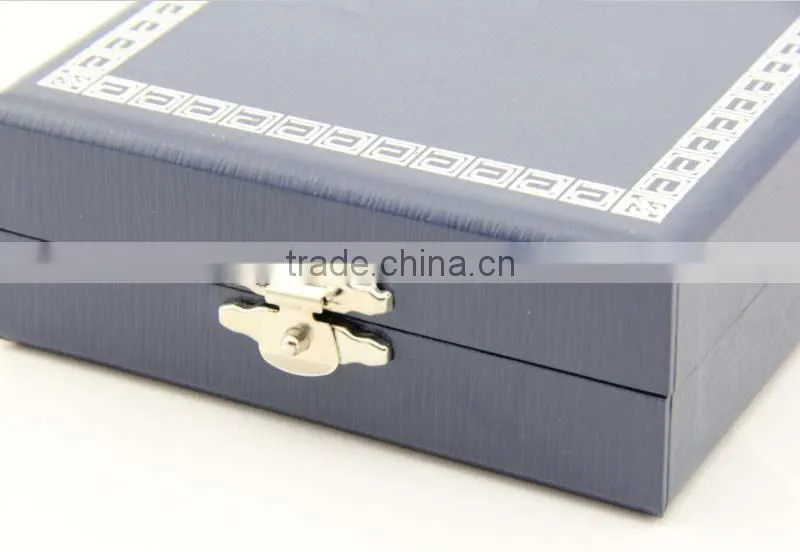 custom design logo printed wooden jewelry box wholesale