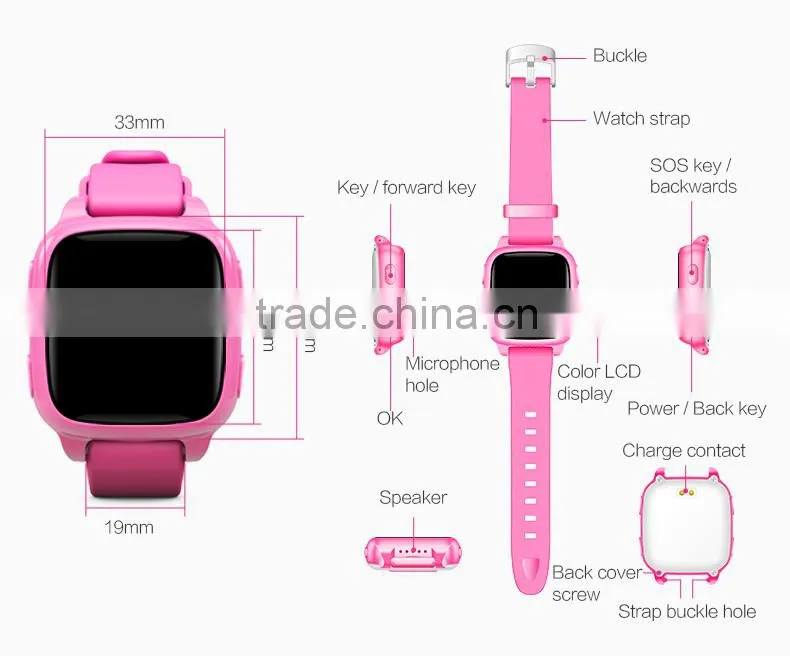 i8G GPS child watch Wristwatch smart phone for IOS Andriod custom watch mobile phone