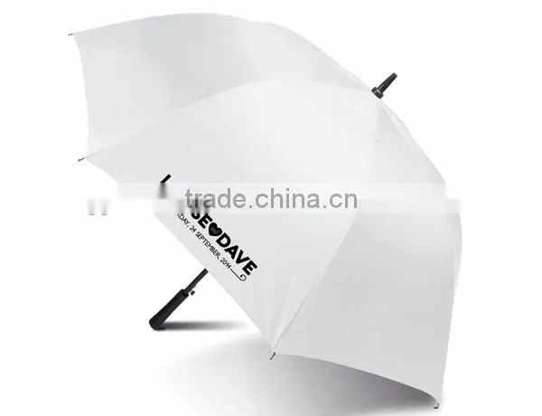 Personalized Golf Style Wedding Umbrella
