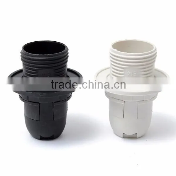 E14 Edison Pendant Socket & Lampshade Collar Ring Screw E14 Light Bulb Holder