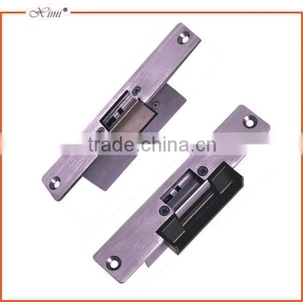 Biometric fail-secure type electric lock XM-300A-H access control system stainless steel door lock 12V electronic strike lock