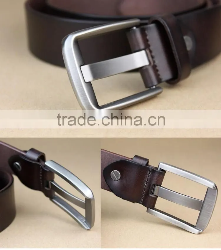 100% genuine leather belt manufacturers, ODM/OEM customized
