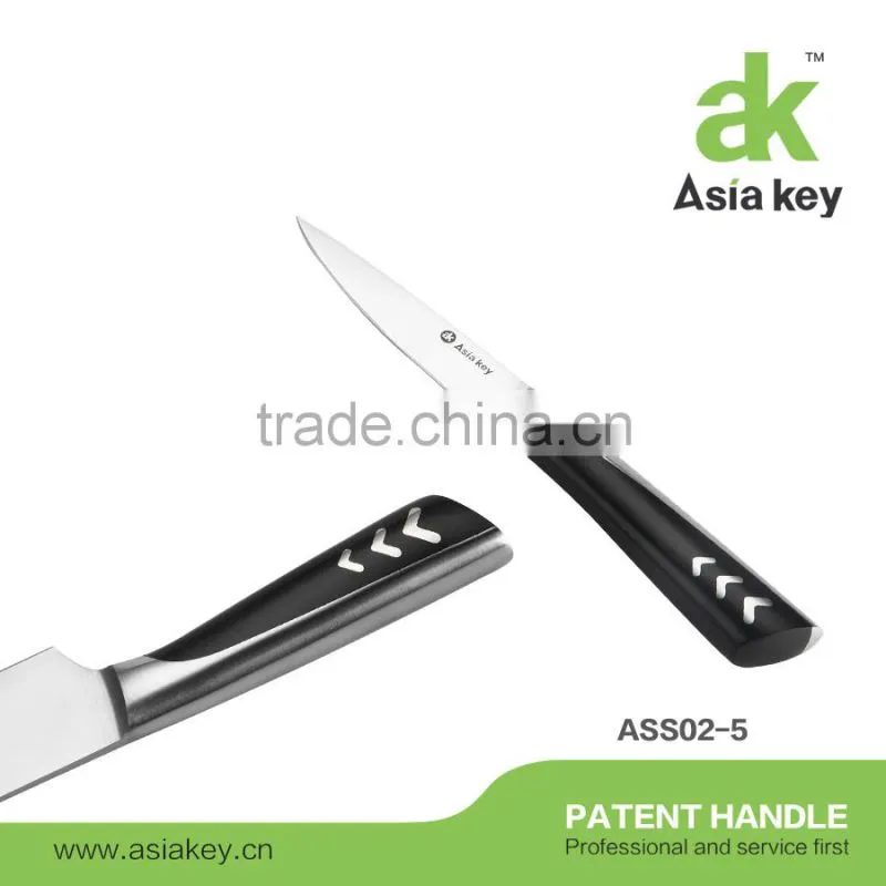 7 Piece Stainless Steel Knife Gift Set in Wooden Block