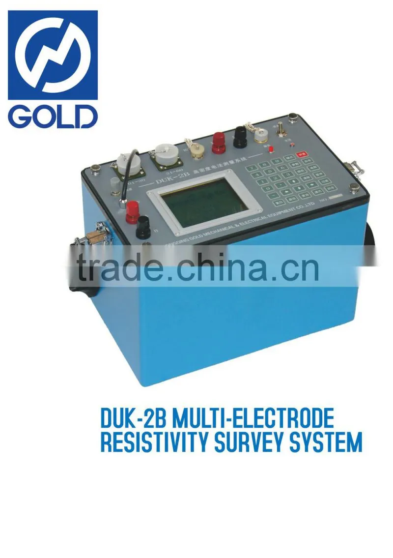Mineral resources detector DUK-2B Multi-Electrode Resistivity Survey System