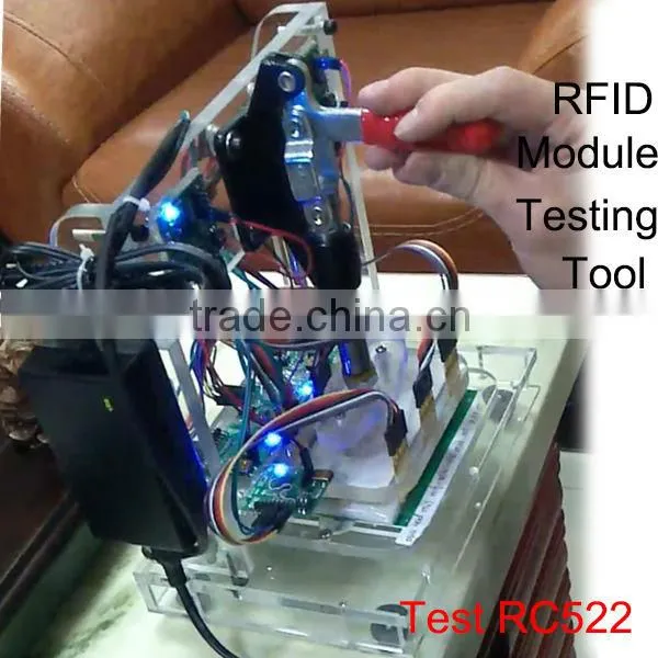 RF module testing tool custom-made test device for RC522 IC card reader board