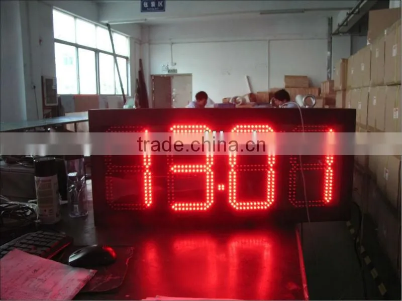 10'' Led Time And Temperature Sign Board