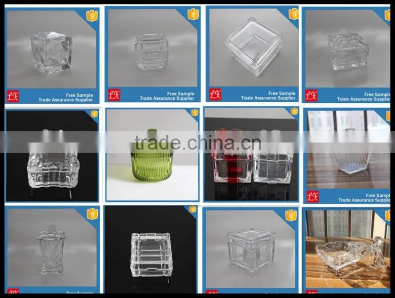 LXHY-JB001 manufacturers china red butterfly ribbon design glass crystal jewelry box