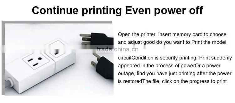 Rapid Prototyping Printer Usage And Digital Printer Type Rapid Prototyping 3D Printer With LED Display