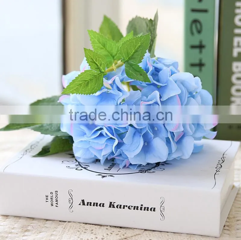 Wholesale artificial flowers cheap artificial hydrangea flower artificial wedding flowers artificial decoration silk flowers