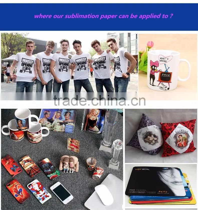 China image sublimation paper roll