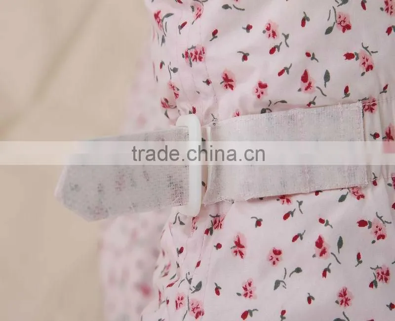 Flower Oragnic Cotton Cover Duck Down Shoes