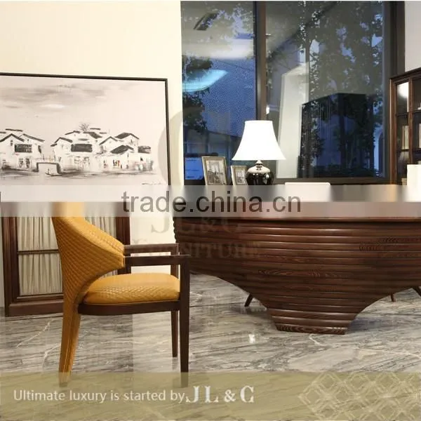 AT12-08 Oak wood Desk in Study Room from JL&C Luxury Home Furniture Latest Designs (China Supplier)