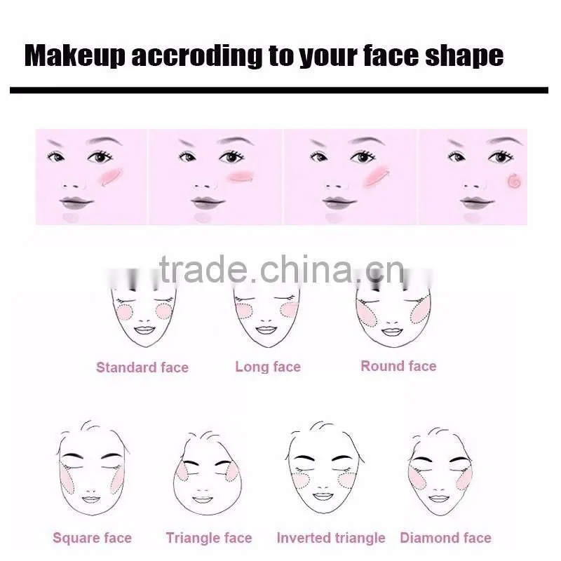 BY BANDA 3color/pcs Natural Face Blush Powder Blusher Longlasting Makeup Blusher