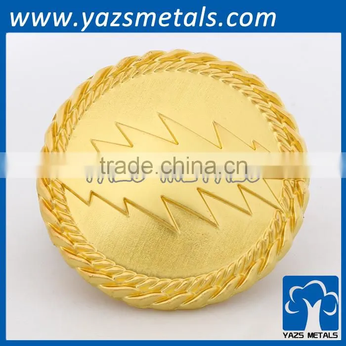 factory customize logo metal badge button