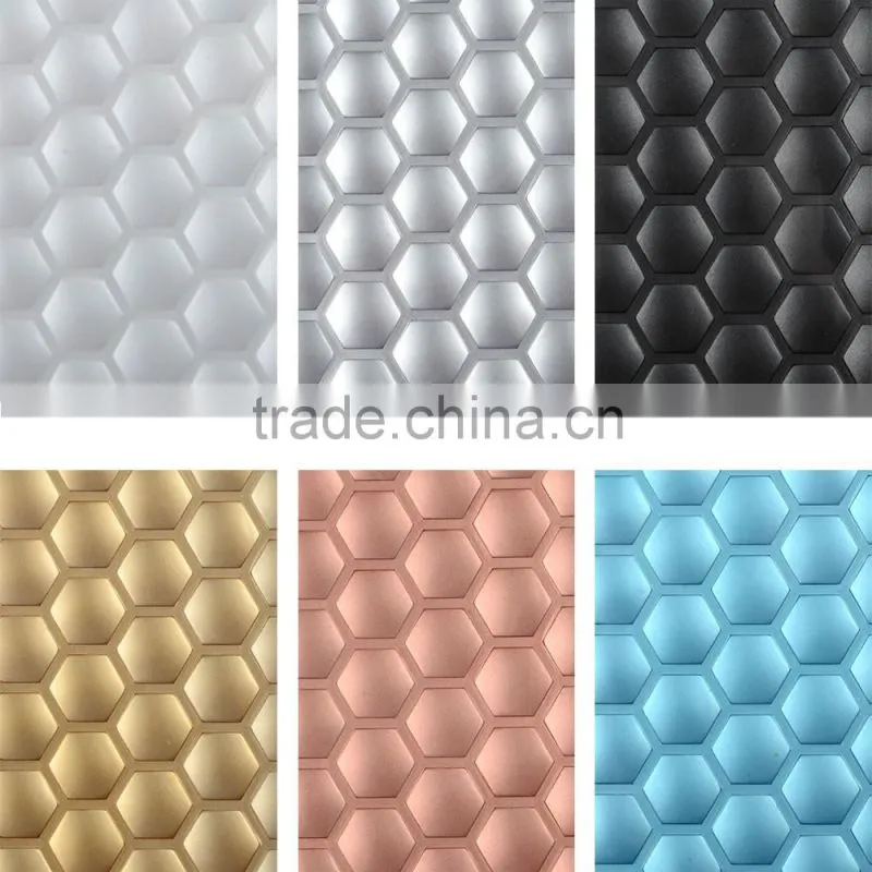 C&T Honeycomb 3mm Thick Shockproof Soft TPU Clear Case Bumper for iPhone 6/iPhone 6S