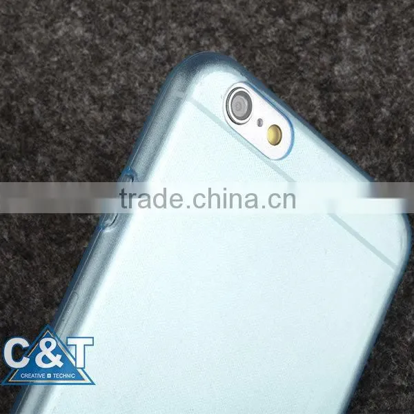 C&T Ultra Thin Slim clear crystal gel Soft tpu back case cover for huawei honor 4c