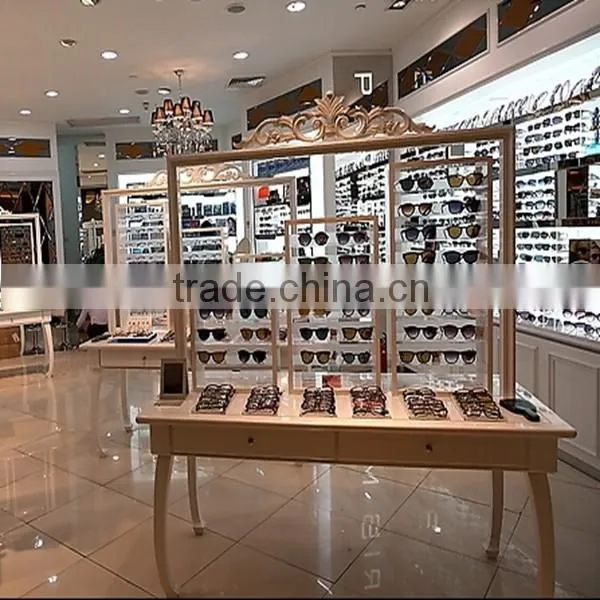 eyewear display stand and display shelf