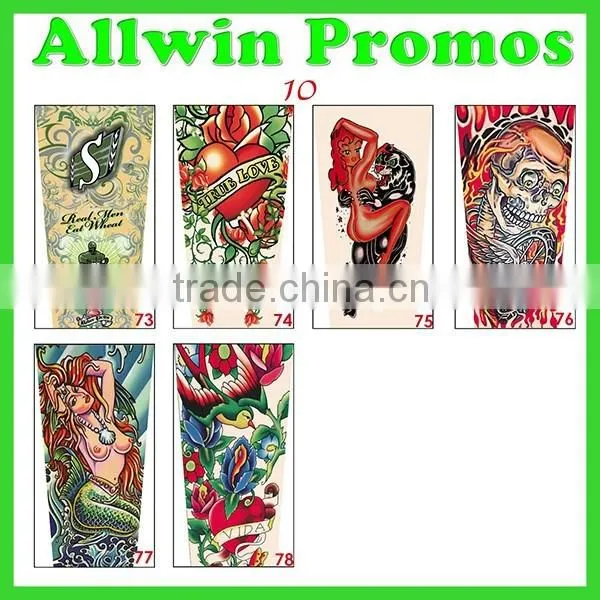 Tattoo Seamless Custom Logo Printed Fashion Arm Sleeves