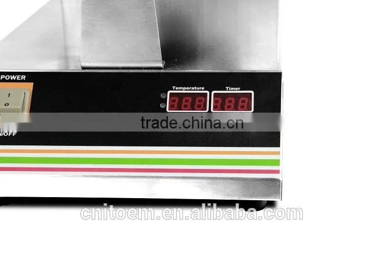 SH-WB1S Hot Sale 220V Commercial Automatic Digital Electric Custom Plate Waffle Maker for Sale